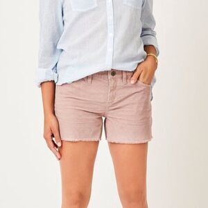Carve Designs Oahu Corduroy Shorts 4" in Pink Fawn Organic Cotton 2